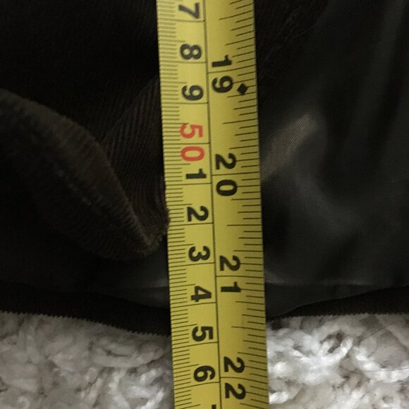 Vintage Y2K Olive Brown Cotton Corduroy Single Button Blazer - Picture 15 of 16